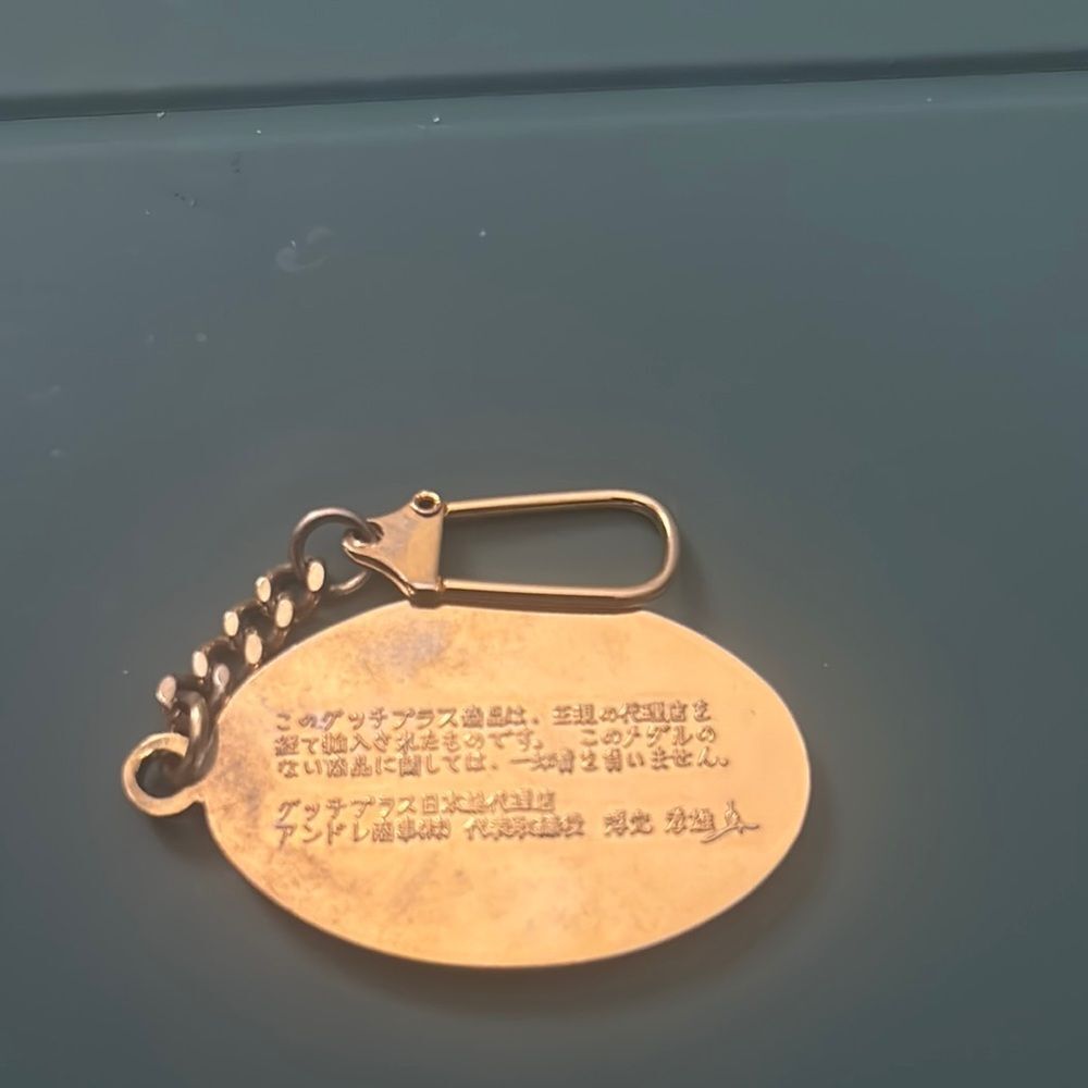 Vintage Gucci Plus Key Chain – Classic Monogram Design - Picture 2 of 2